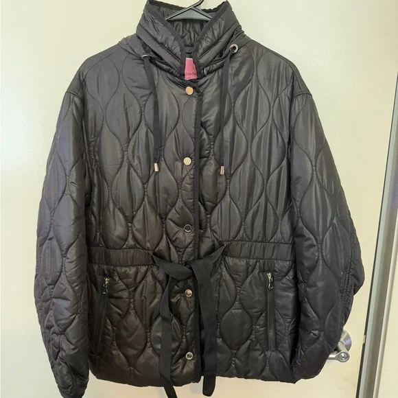kate spade Black Quilted Puffer Jacket - Picture 2 of 7